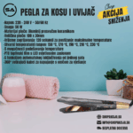 Pegla za kosu i uvijač - 10205