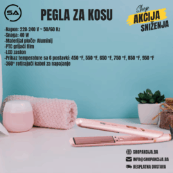 Pegla za kosu - 10380