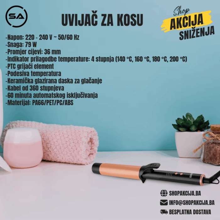 Uvijač za kosu - 20293 - Image 1