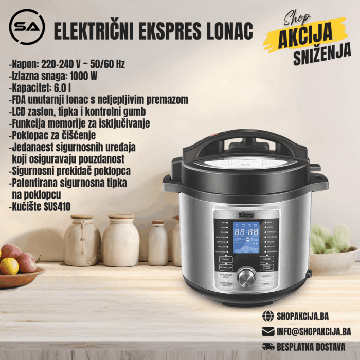 Električni ekspres lonac - KB5008 - Image 1