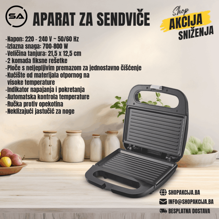 Aparat za sendviče - KC1170 - Image 1