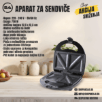Aparat za sendviče - KC1235