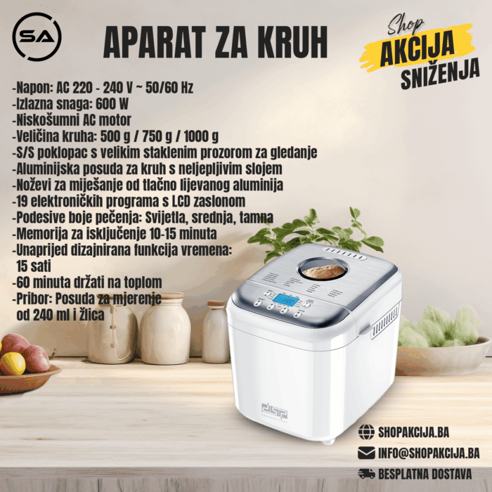 Aparat za kruh - KC3049 - Image 1