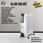 Uljni grijač - KD3021