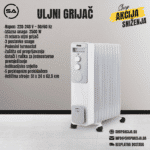 Uljni grijač - KD3022