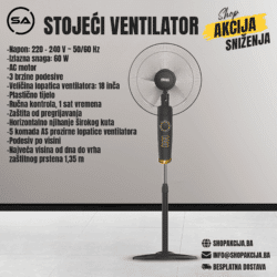 Stojeći ventilator - KD3078