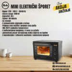 Mini električni šporet - KT50B