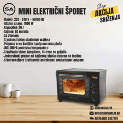 Mini električni šporet - KT50B