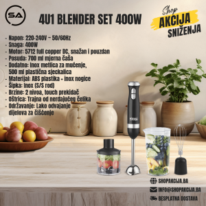 4U1 BLENDER SET 400W - KM1091