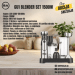 6U1 BLENDER SET 1500W - KM1141