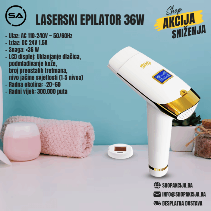LASERSKI EPILATOR 36W - 70152 - Image 1