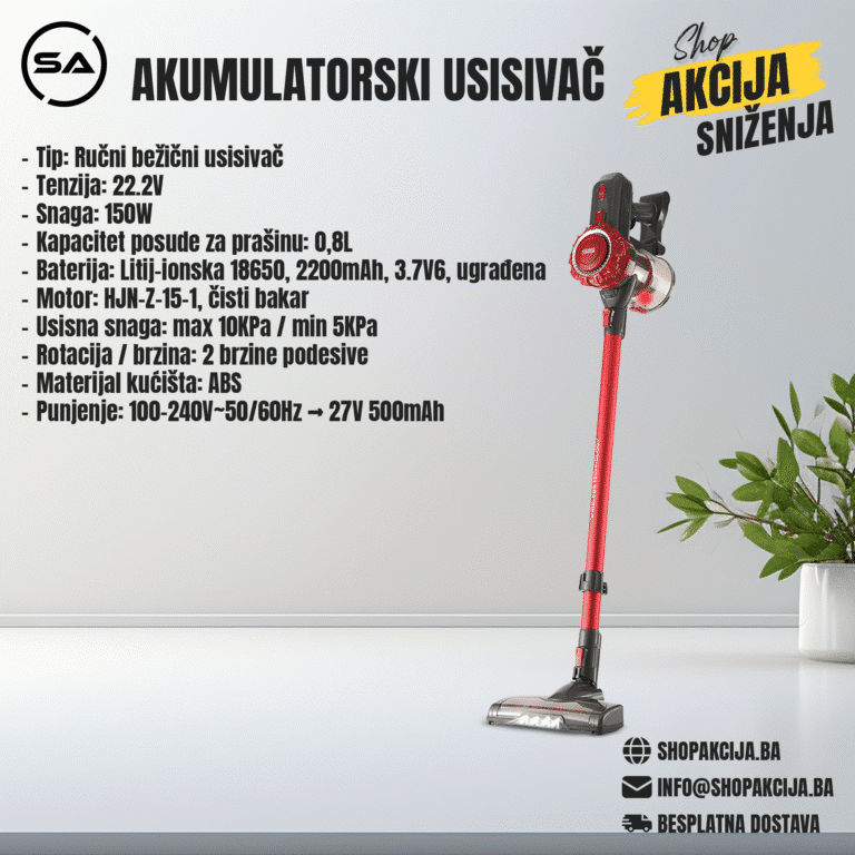 Akumulatorski usisivač 150W - KD2063