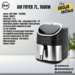 AIR FRYER 7L, 1600W - KB2180