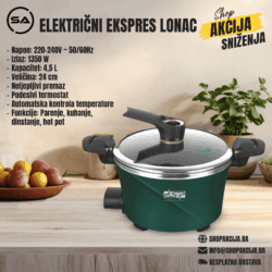 ELEKTRIČNI EKSPRES LONAC 4,5L - KB5009