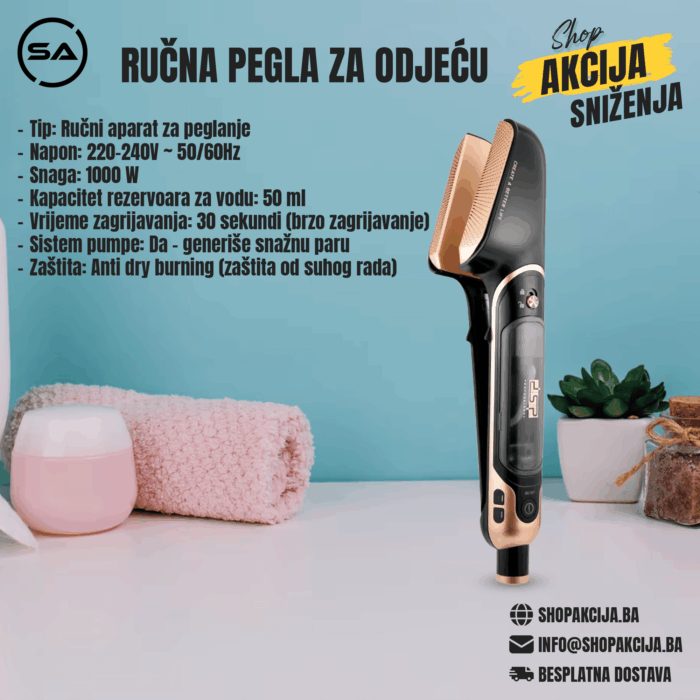 3u1 Ručna pegla za odjecu - KD1350 - Image 1