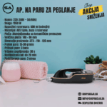 Aparat na paru za peglanje odjece 1950W - KD1363