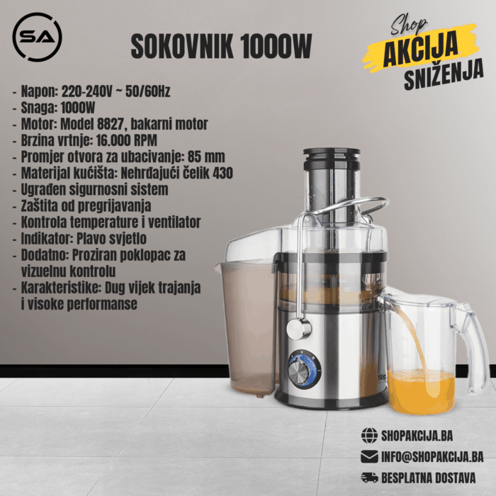 SOKOVNIK 1000W - KJ3080 - Image 1