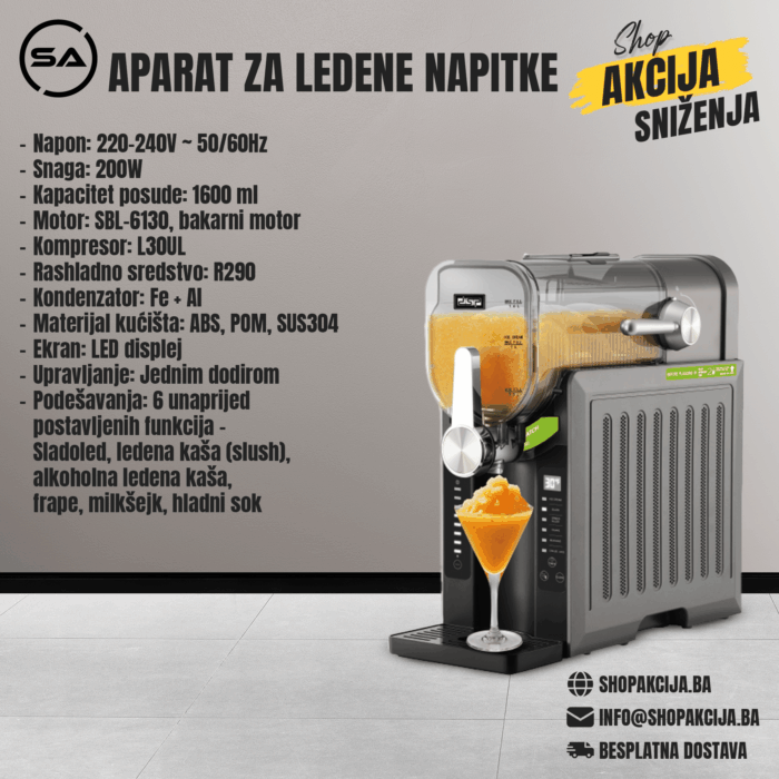 APARAT ZA LEDENE NAPITKE - KJ3085 - Image 1
