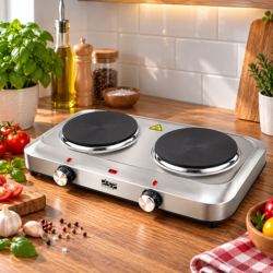 Električni rešo s 2 kola - KD4057 - 2500 W